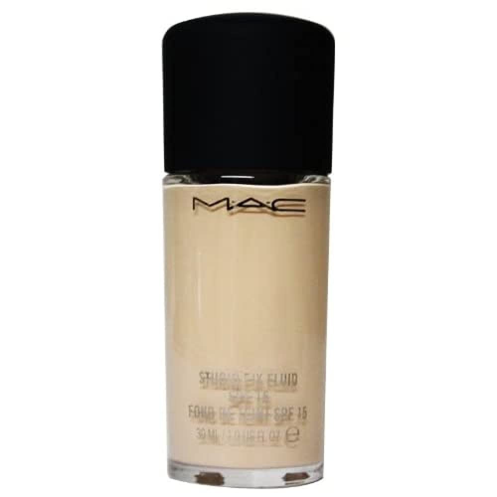 MAC Studio Fix Fluid Foundation NC15 SPF15 Long Wear Oil Free Non Caking