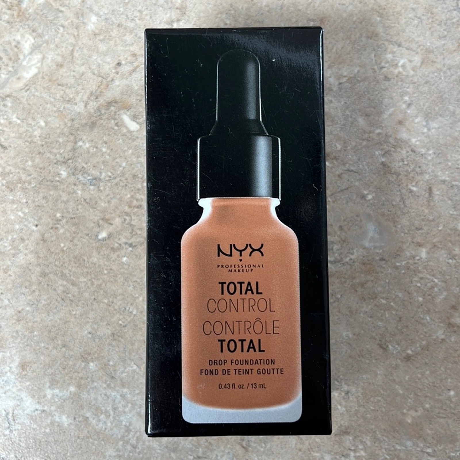 NYX Total Control Drop Foundation TCDF14 Golden Honey 0.43 Fl Oz Professional