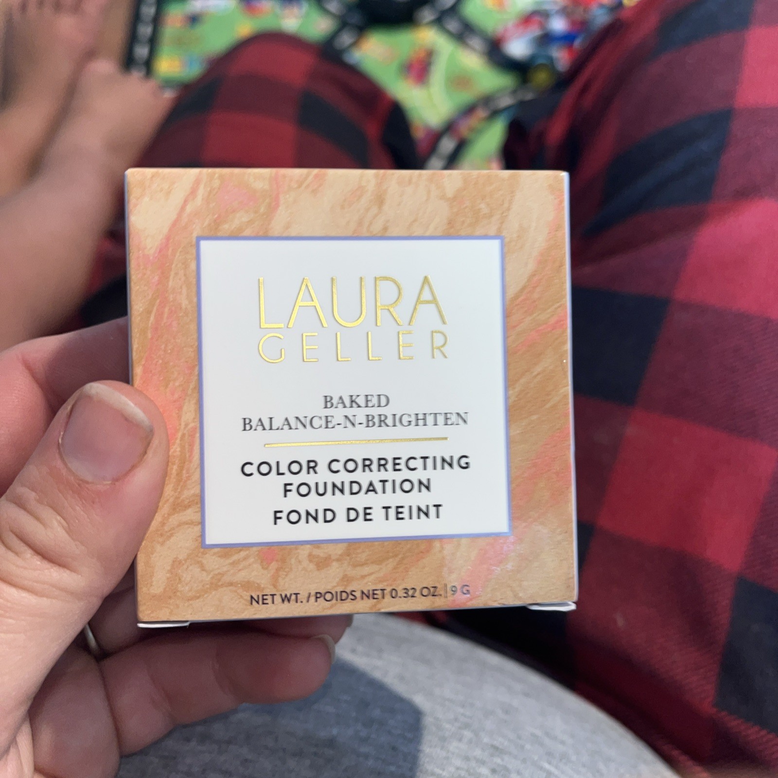 LAURA GELLER BAKED BALANCE-N-BRIGHTEN Foundation in PORCELAIN New In Box 0.32oz