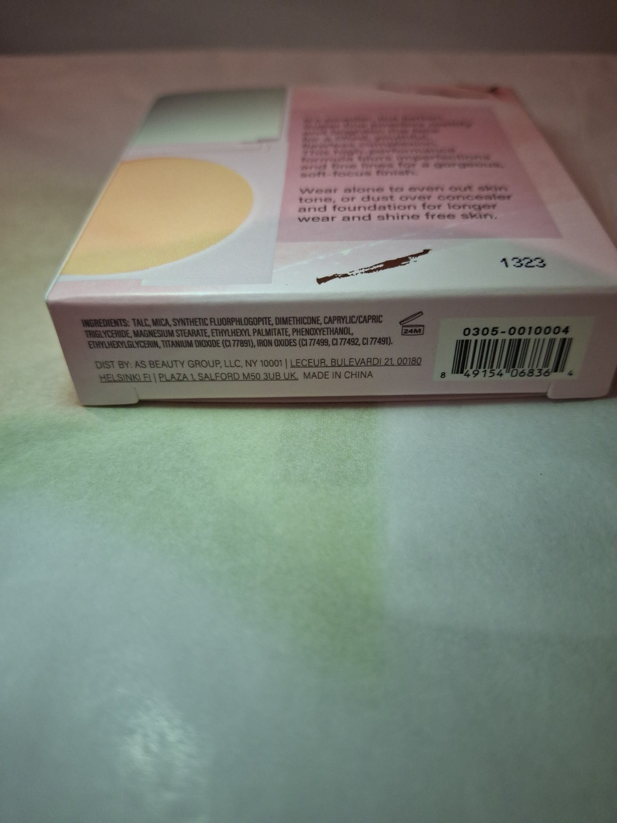 Mally The Anti Powder Tinted Finishing Brightener Medium .39 oz