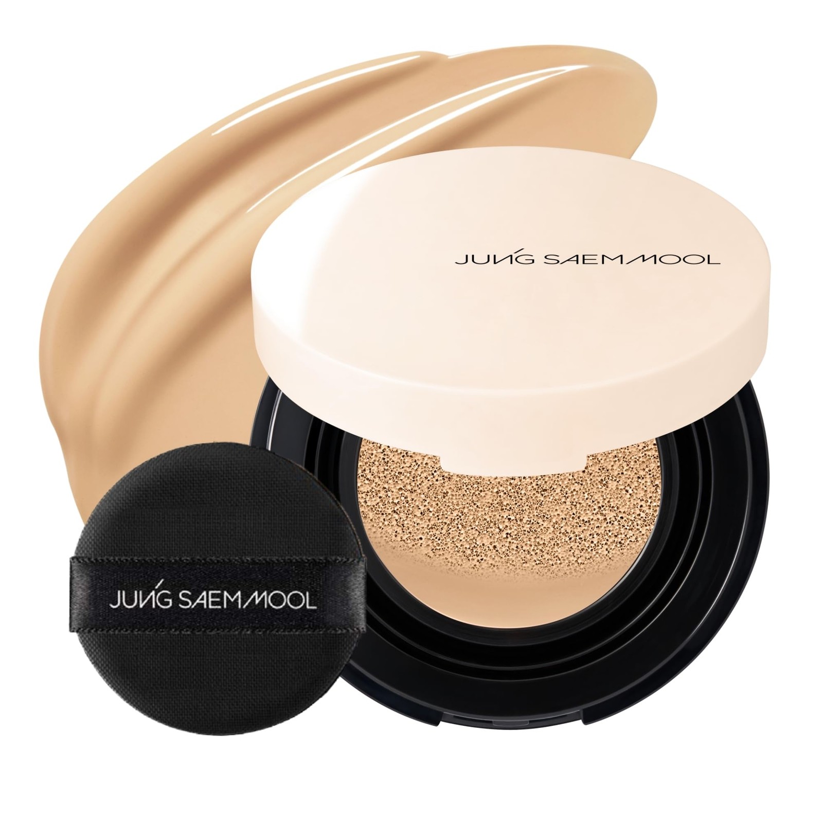JUNG SAEM MOOL Essential Skin Nuder Cushion | Natural Finish, Buildable Coverage