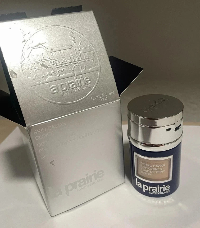 La Prairie Skin Caviar Concealer Foundation SPF 15 Tender Ivory 0.33 oz /10 ml