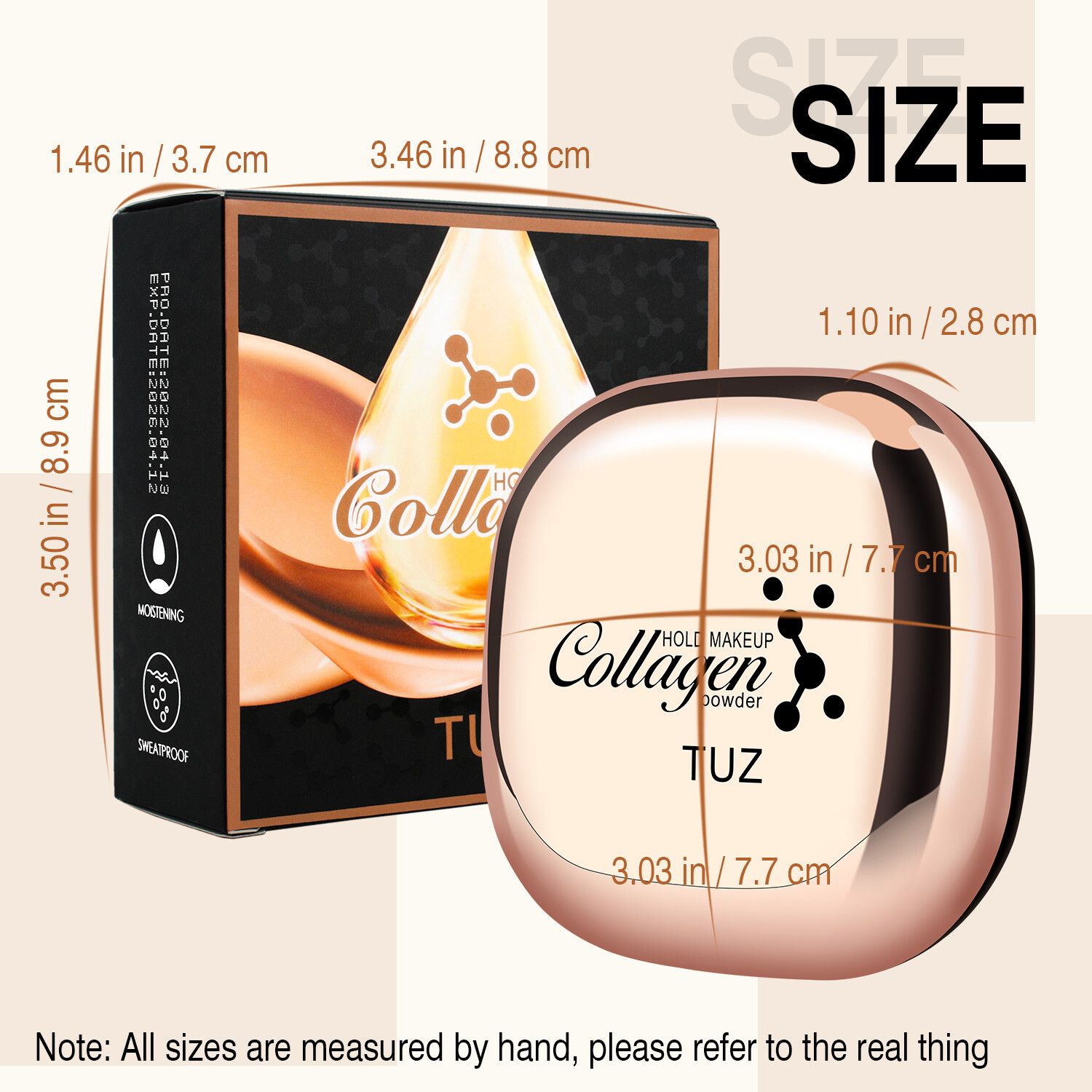 Double-Layer Pressed Powder Foundation – Strong Coverage & Long-Lasting Wear USA