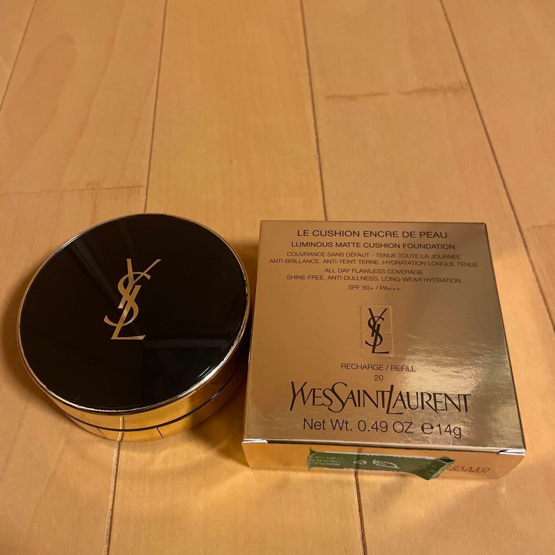 Yves Saint Laurent Cushion Foundation N20 Case Refill Included Luxury Cosmetics