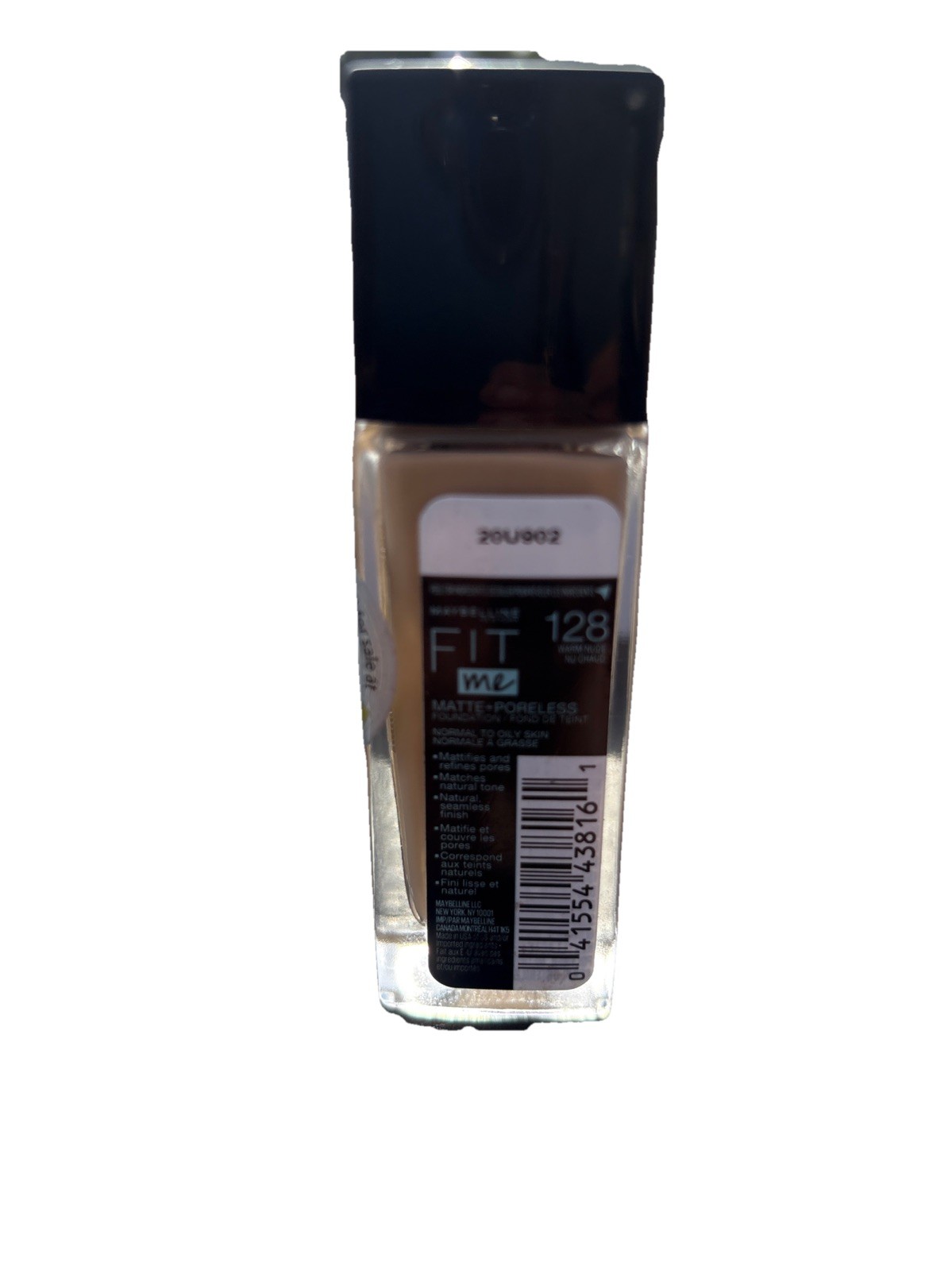 Maybelline Fit Me Foundation 128 Warm Nude