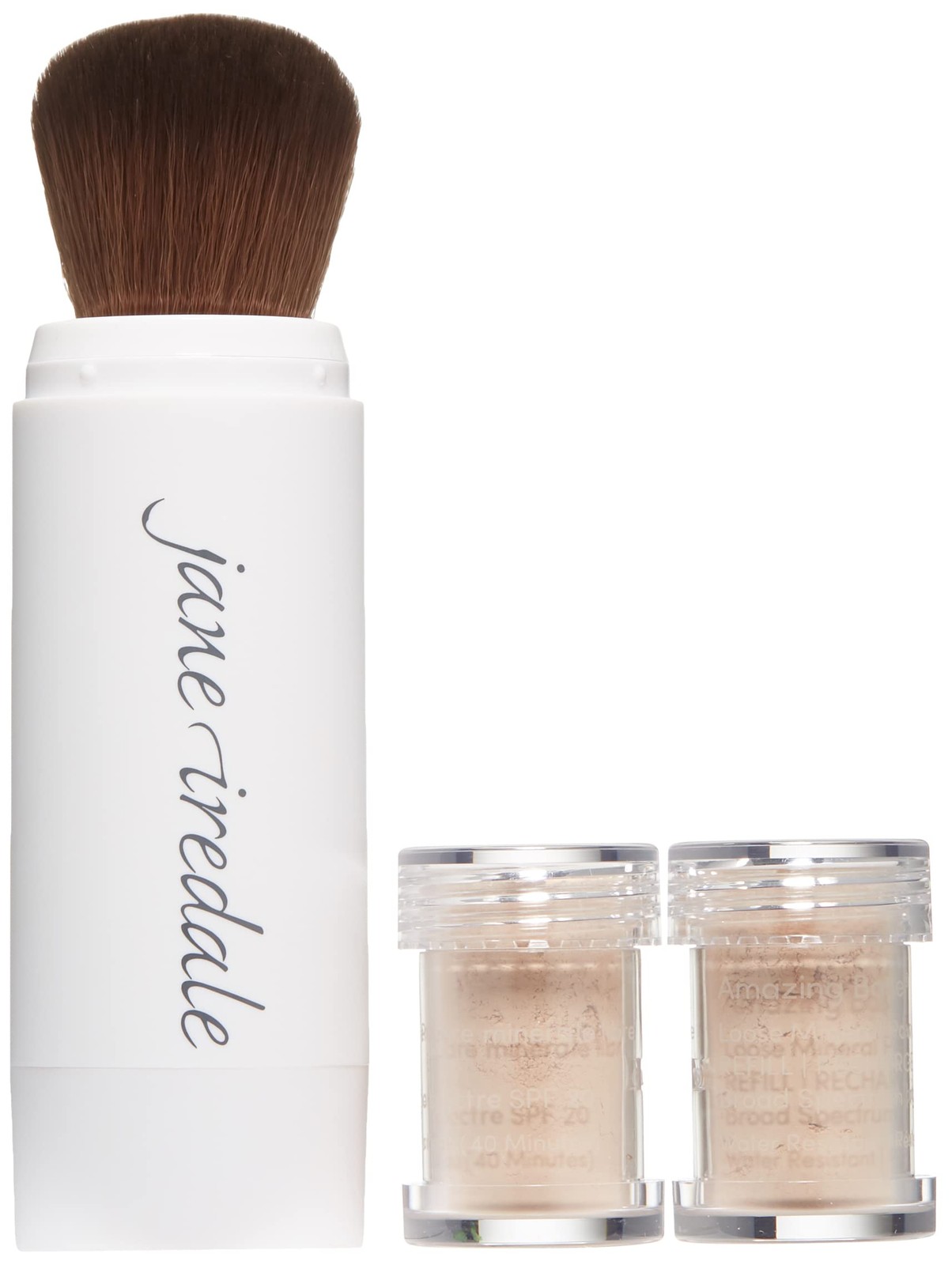 Jane Iredale Amazing Base Refillable Brush Natural 0.18oz – Flawless Finish