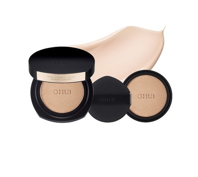 OHUI Ultimate Cover Denier Cushion 13g+ Refill 13g SPF50+ PA+++ Korea Beauty