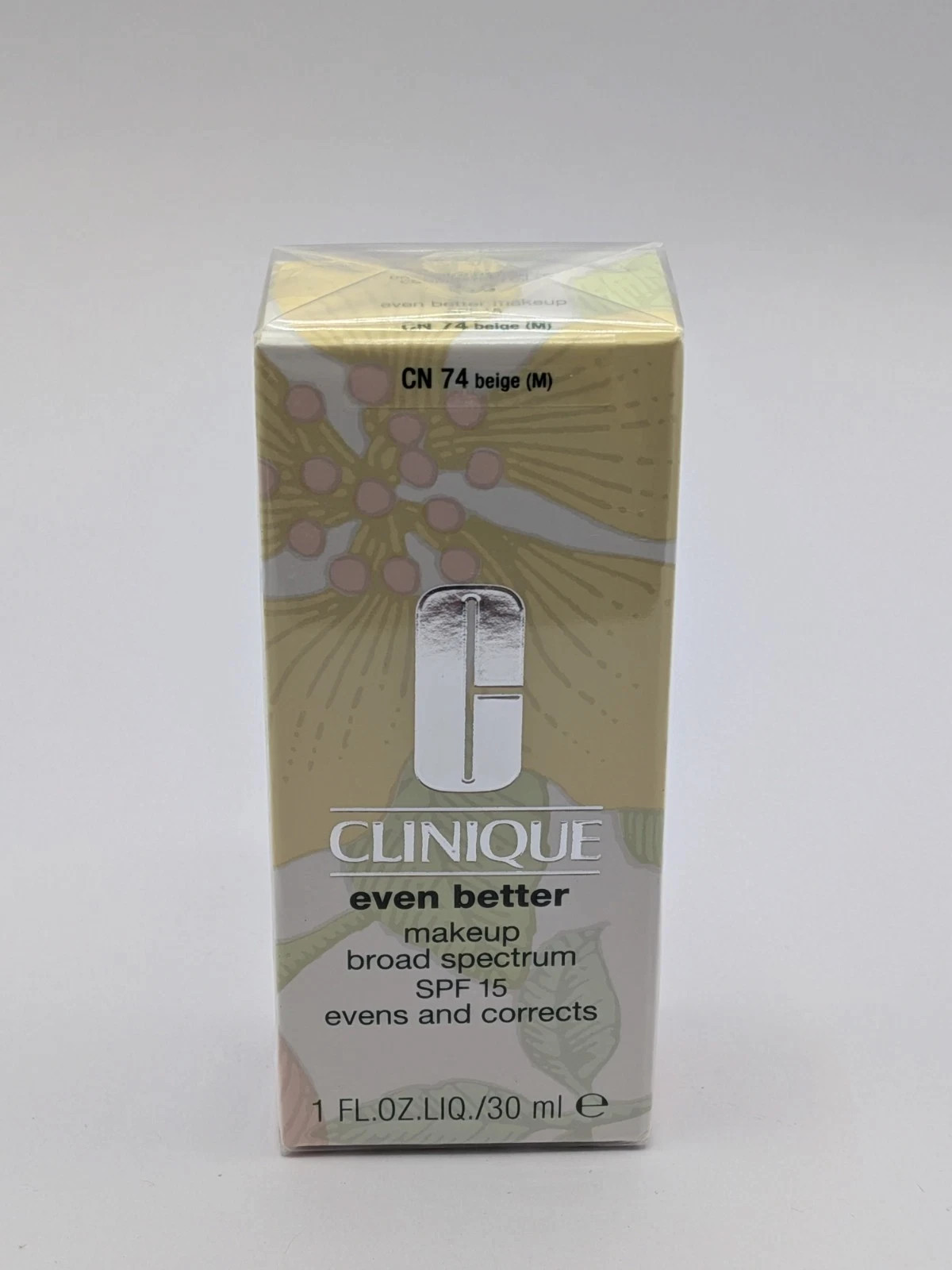 Clinique CN 74 Beige Even Better Makeup Foundation SPF 15 SEALED
