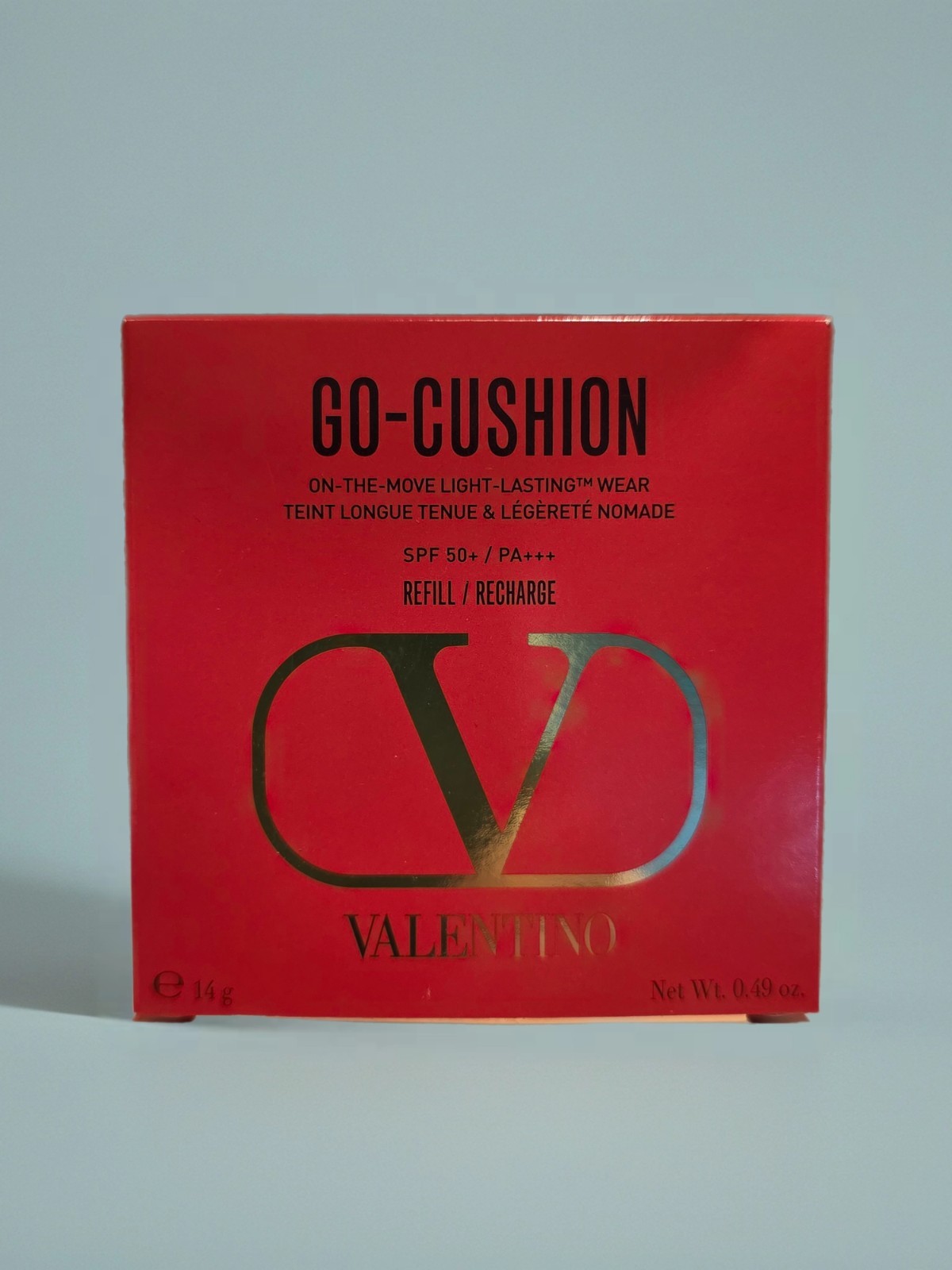 Valentino Beauty Go Cushion Refill 14g LN2 Light Neutral 2 NIB Full Size