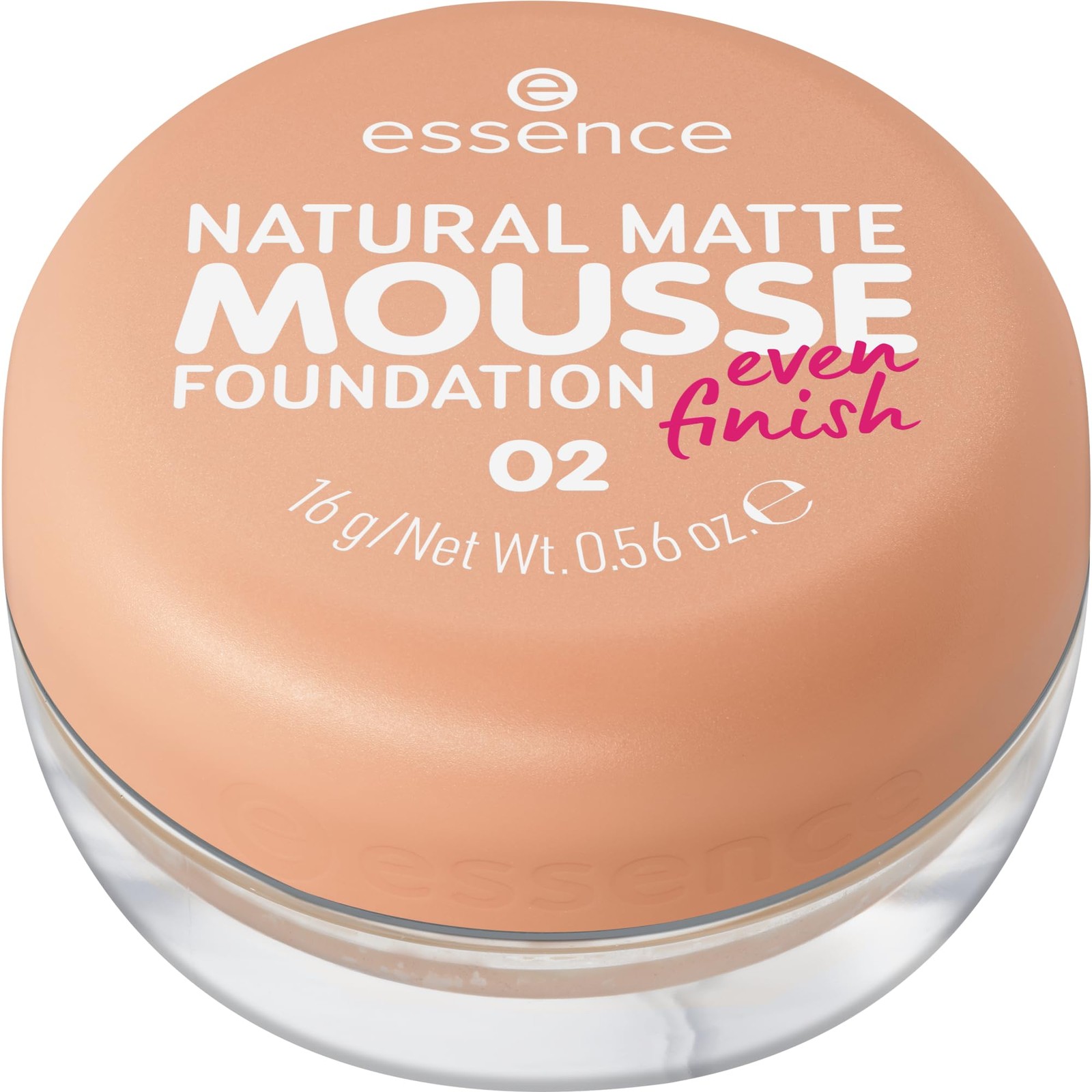 essence Natural Matte Mousse Foundation – 02 (16 g)