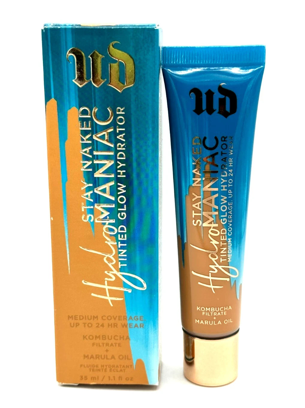 Urban Decay Stay Naked Hydro Maniac Tinted Glow Hydrator ~ 60 Medium Dark ~