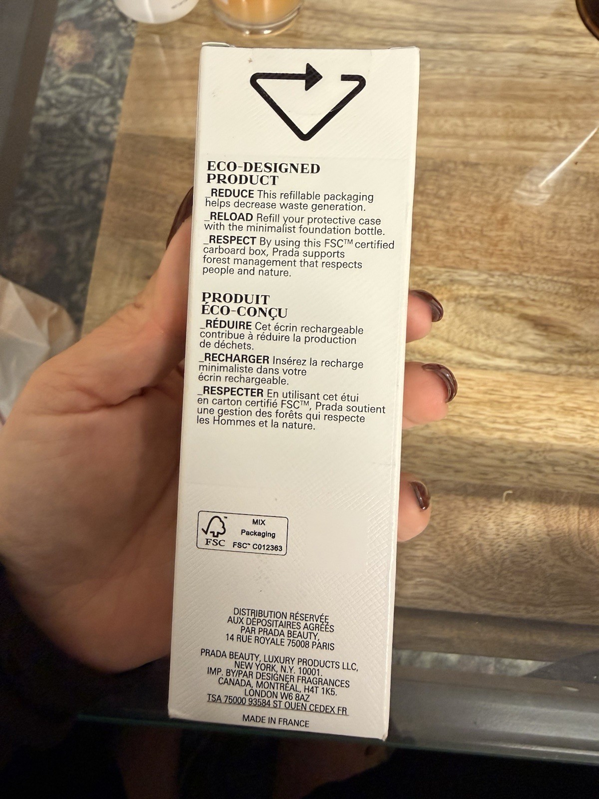 Prada Reveal Skin Optimizing Foundation – MC50 Medium/Cool – NEW IN BOX SEALED