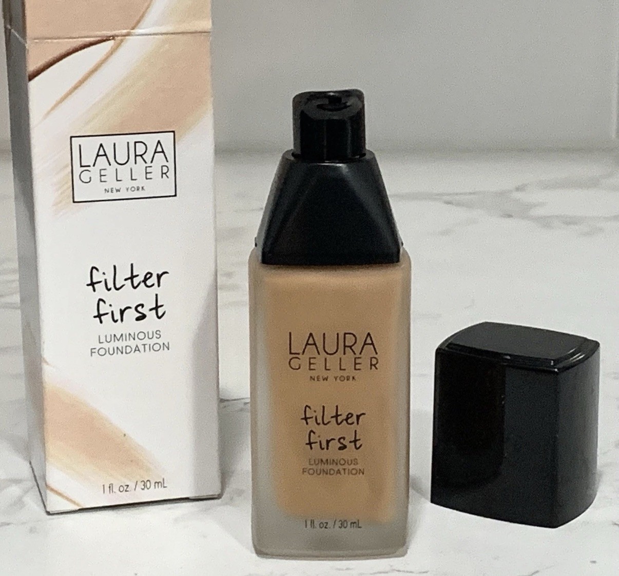 Laura Geller Filter First Luminous Foundation COGNAC – full size NIB