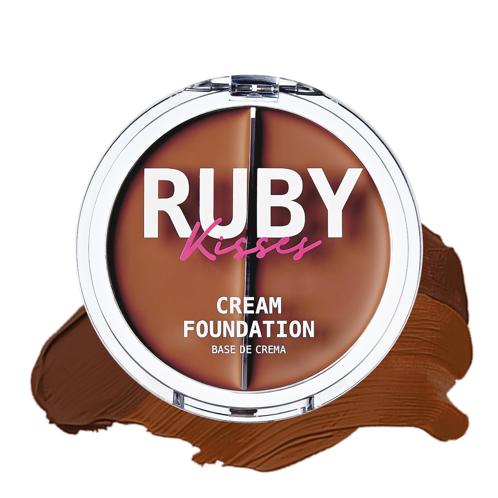 Ruby Kisses 3D Face Creator Cream Foundation & Concealer, 12 Hours Long Lasti…