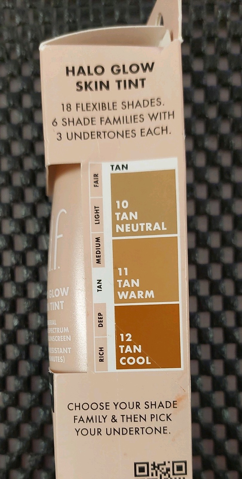 e.l.f. Halo Glow Skin Tint SPF 50 Tan Cool 12 Dewy Mineral Sunscreen 1oz New