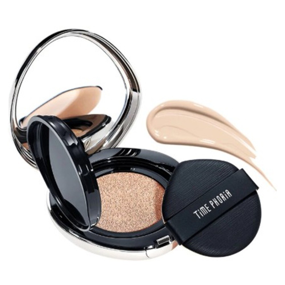 Time Phoria Timeless Lumina Matte Perfection Cushion# 00N Blanc Controls Oil 11g