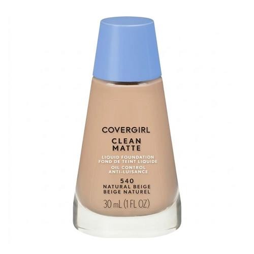 Covergirl Clean Matte Liquid Foundation 540 Natural Beige 1oz / 30ml
