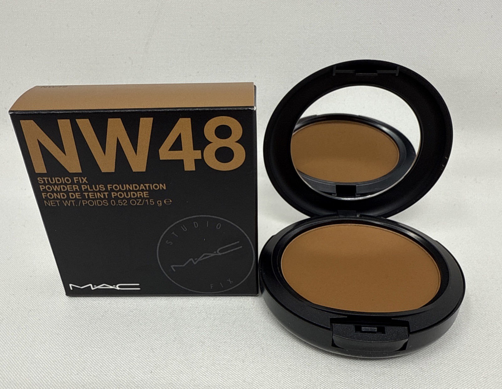 MAC STUDIO FIX POWDER PLUS FOUNDATION NW48 NIB RY1