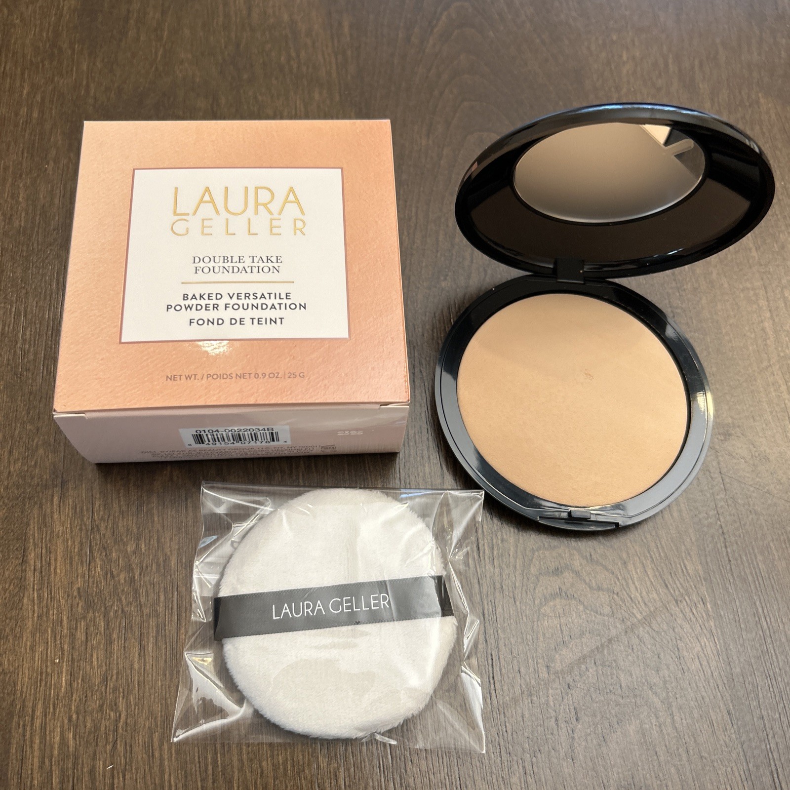 Laura Geller Double Take Baked Versatile Powder Foundation 0.9 oz FAIR 0022034B