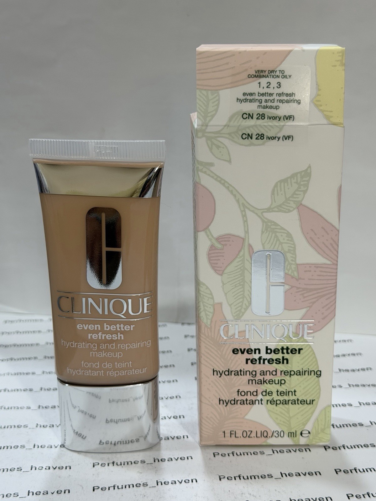 CLINIQUE Even Better Refresh Hydrating/Repairing Makeup CN 28 Ivory- AUTHENTIC