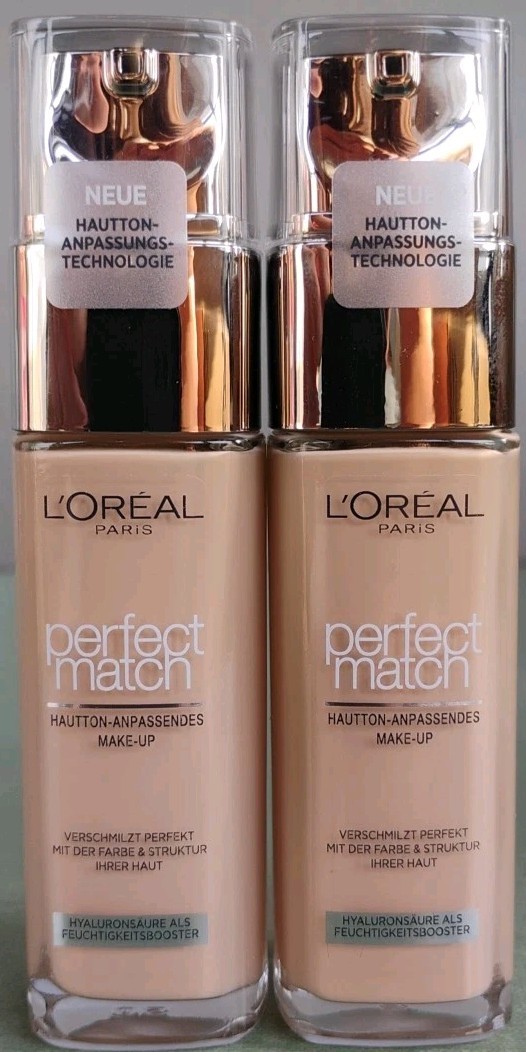 L’Oreal Perfect Match Foundation 2-Pack 30ml 1oz 2N Neutral Exp 12/2026