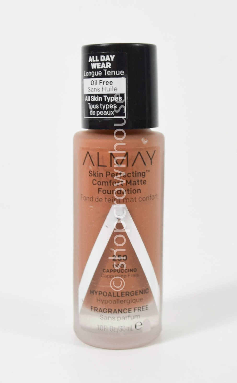 Almay Skin Perfecting Comfort Matte Oil-Free Foundation #250 COOL CAPPUCCINO