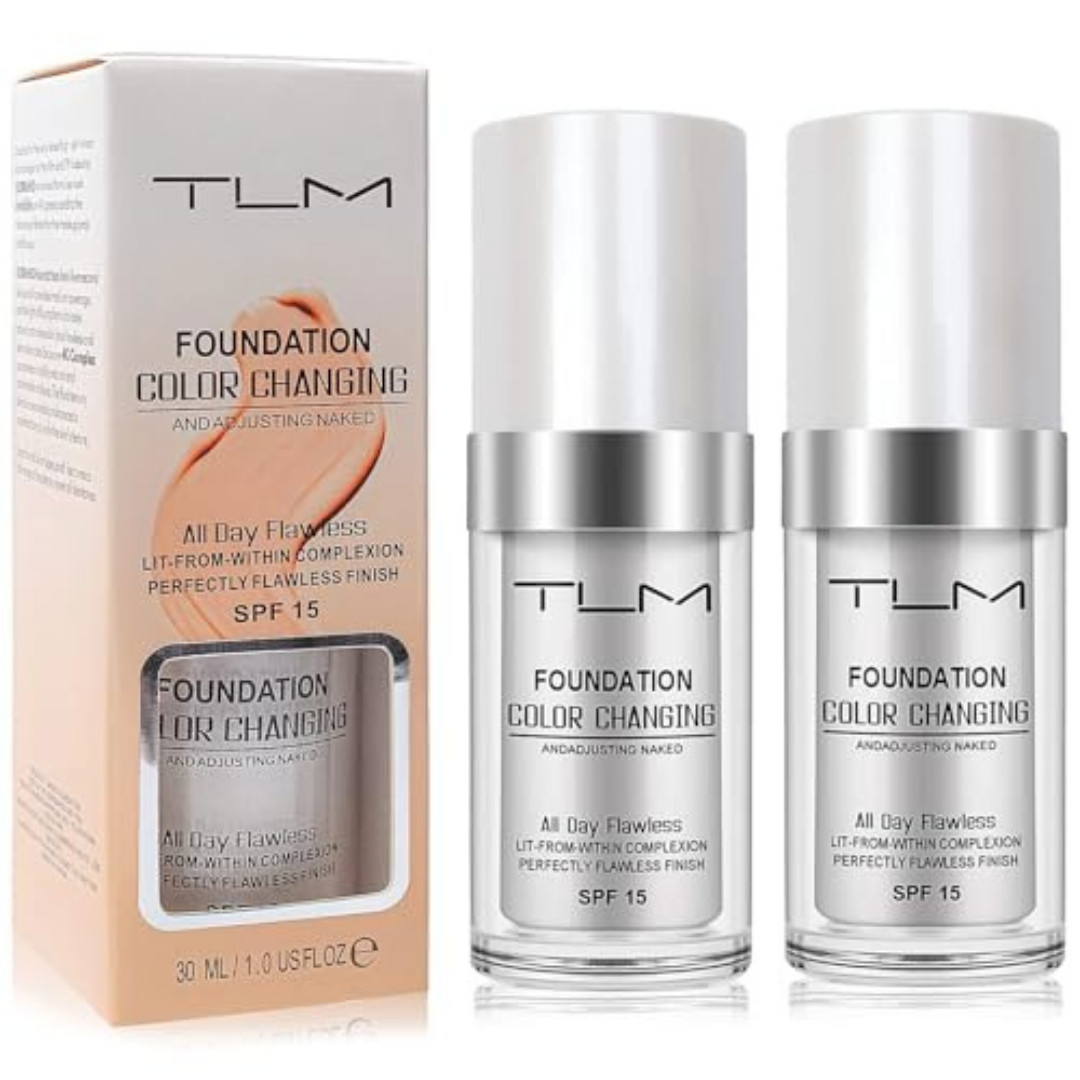 2X TLM Pro Classic Colour Changing Foundation Magic Flawless Concealer Makeup