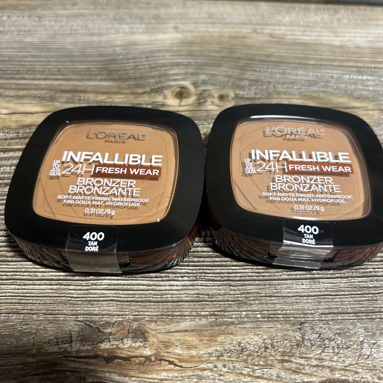 L’Oreal Infallible Bronzer Women’s Bronzanite #400 Tan 24H Fresh Wear New