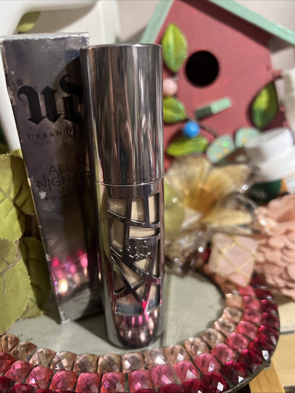 Urban Decay All Nighter Liquid Foundation Shade 3.25 NIB Discontinued Rare