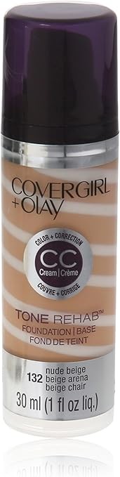 BUY 3 GET 1 FREE (Add 4) Covergirl + Olay Tone Rehab Foundation Base CC Cream