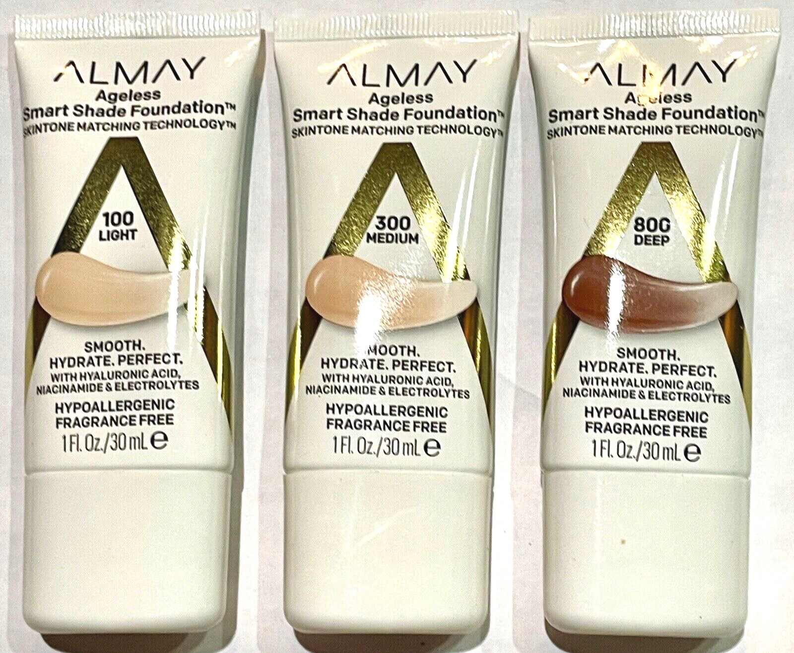 ALMAY AGELESS SMART SHADE FOUNDATION BNWOB SEALED (U-CHOOSE) USA SELLER