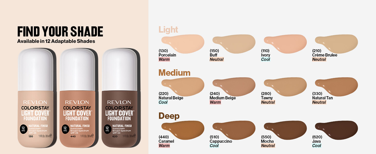 Revlon ColorStay Light Cover Liquid Foundation – Choose Your Shade Discontinued