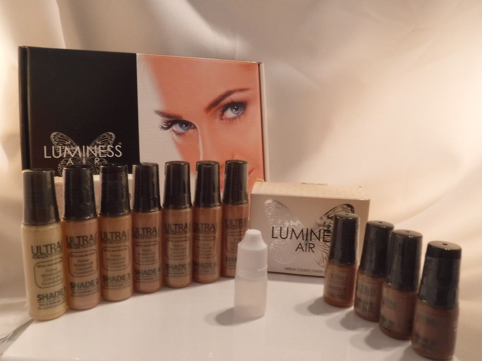 Airbrush Foundation Shade Ultra F6, 5ml=.16oz ONE Sample of Luminess foundation