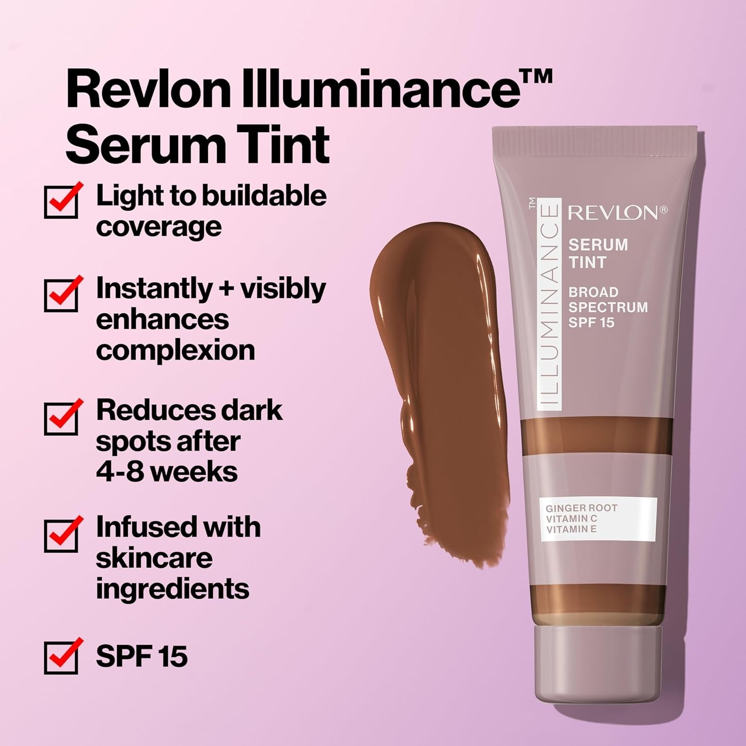Revlon ILLUMINANCE Serum Tint SPF15 Liquid Foundation *READ DESC* (CHOOSE SHADE)