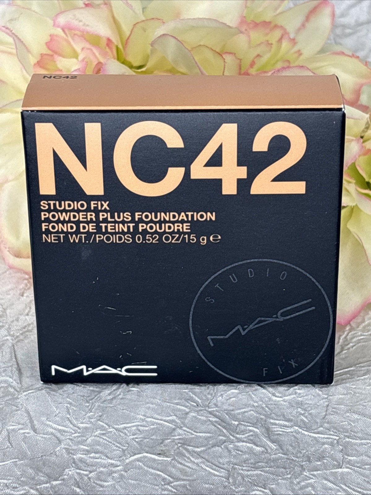 MAC Studio Fix Powder Plus Foundation Shade NC42 MAKEUP 0.52oz ORIGINAL FORMULA