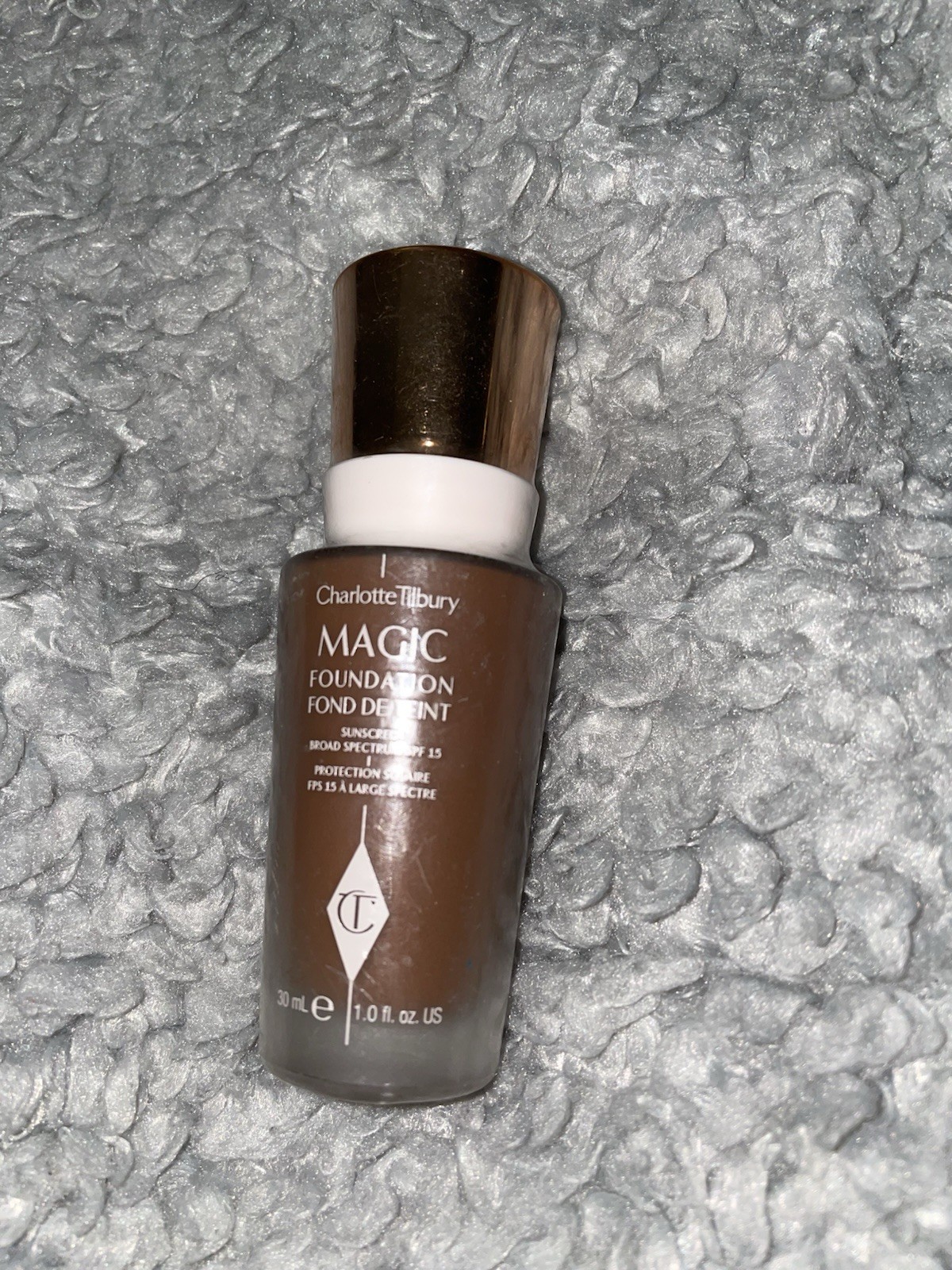 Charlotte Tilbury Magic Foundation Dark Shade 12 Discontinued No Box As Shown