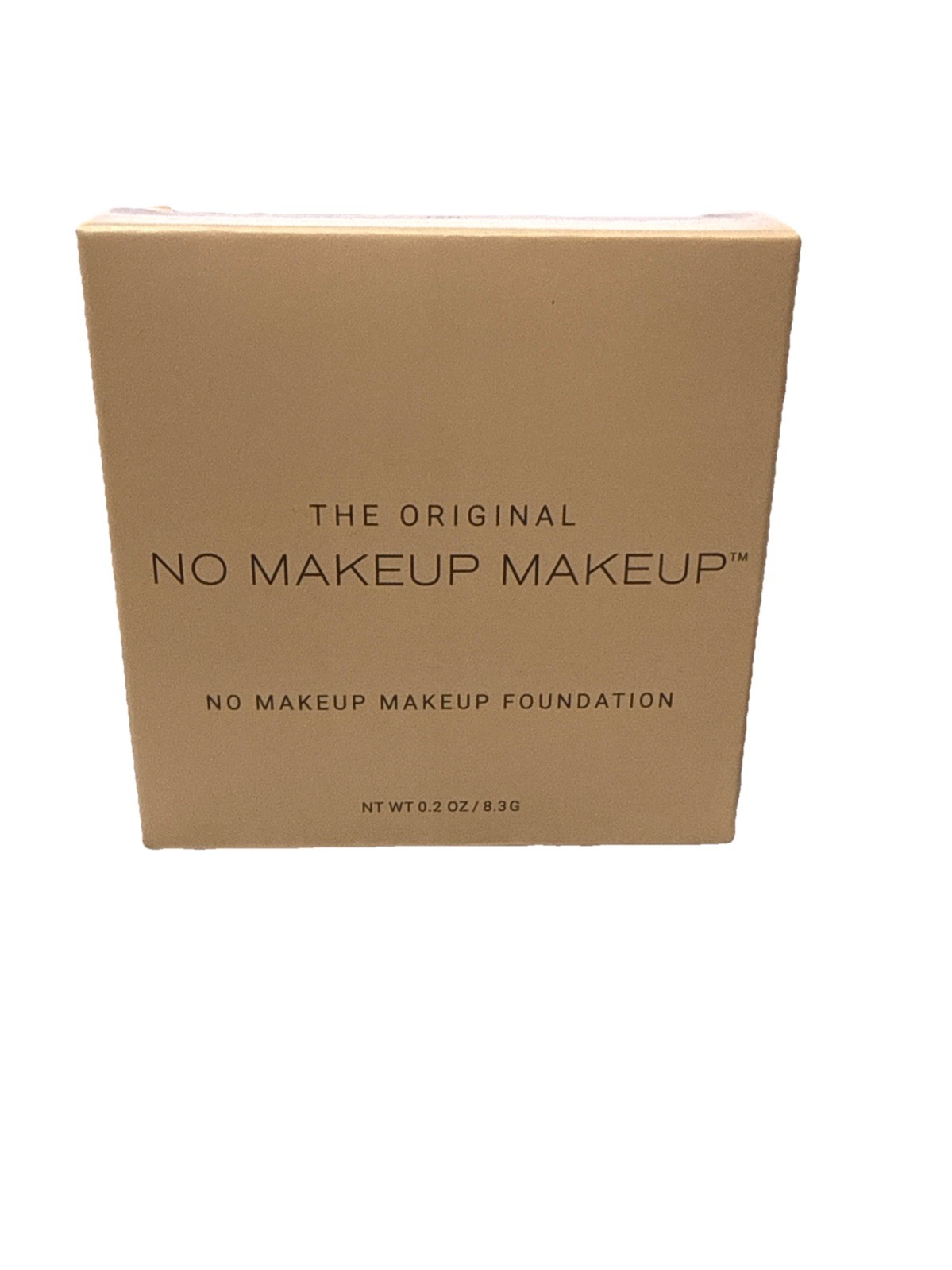 The Original NO MAKEUP MAKEUP Foundation Tan New