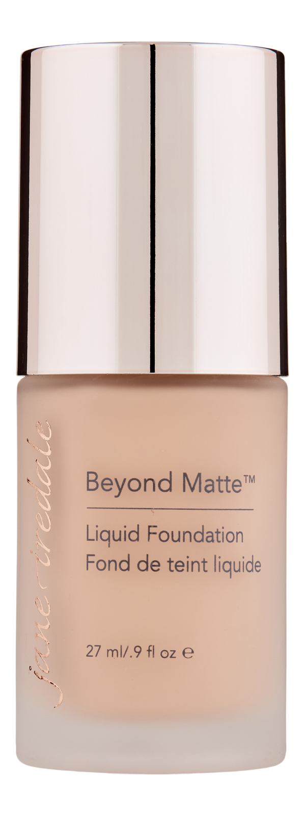 Jane Iredale Beyond Matte Liquid Foundation M4 with Neutral Undertones.
