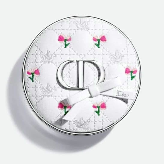 Dior Forever Cushion Case Flower Bow Case Only Limited Edition From JAPAN NEW