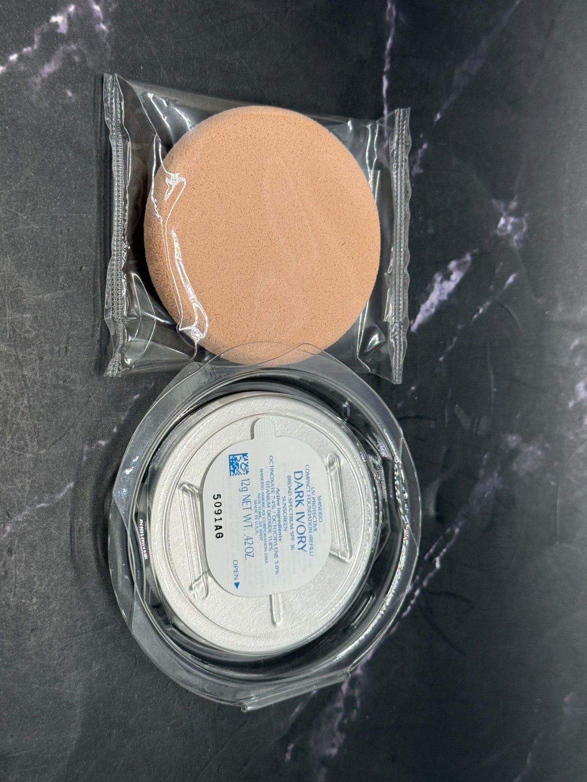 Shiseido UV Protective Compact Foundation Refill SPF 36 – Dark Ivory – 0.42 oz