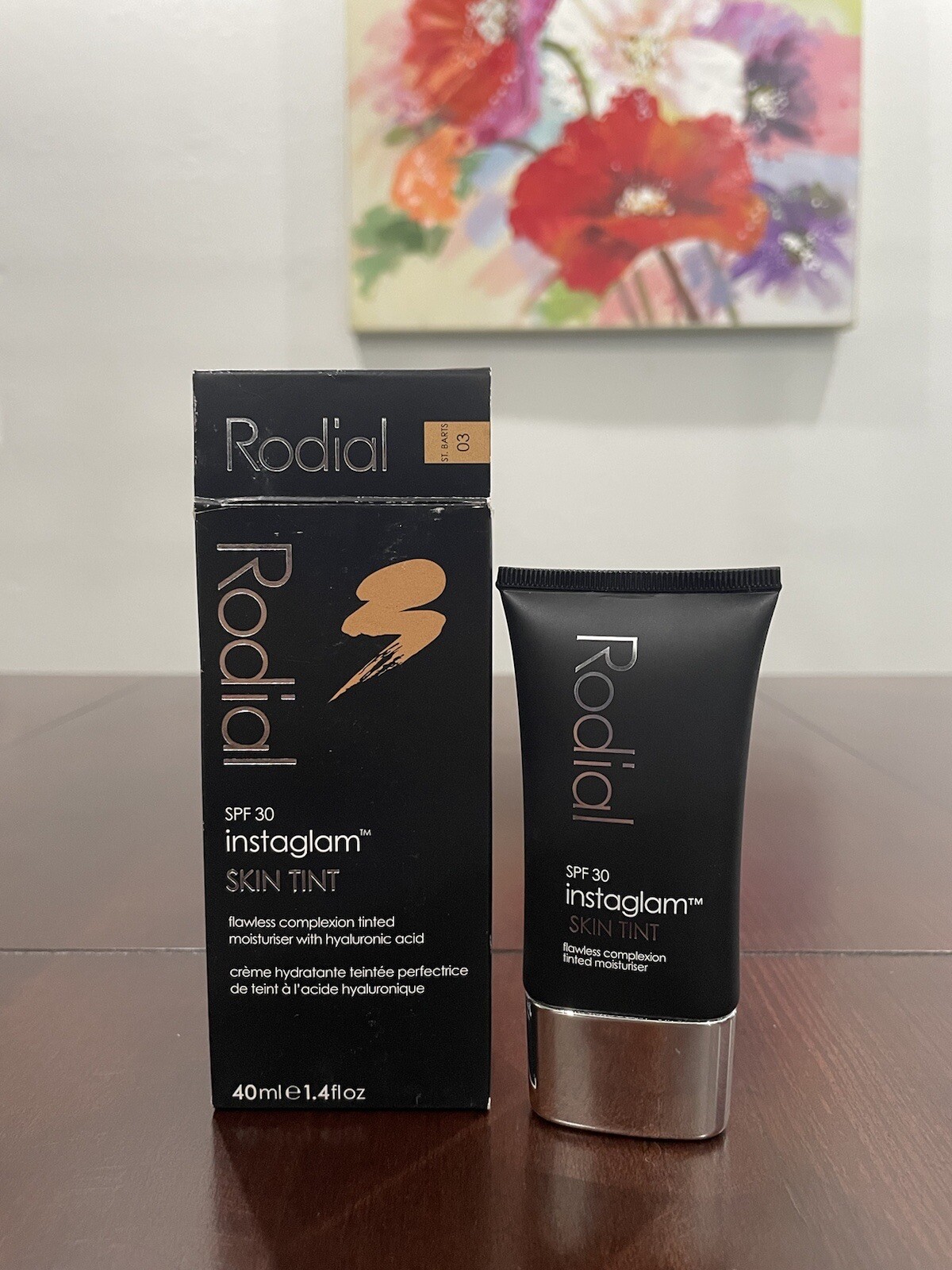 Rodial Instaglam Skin Tint 1.4oz/40ml NIB