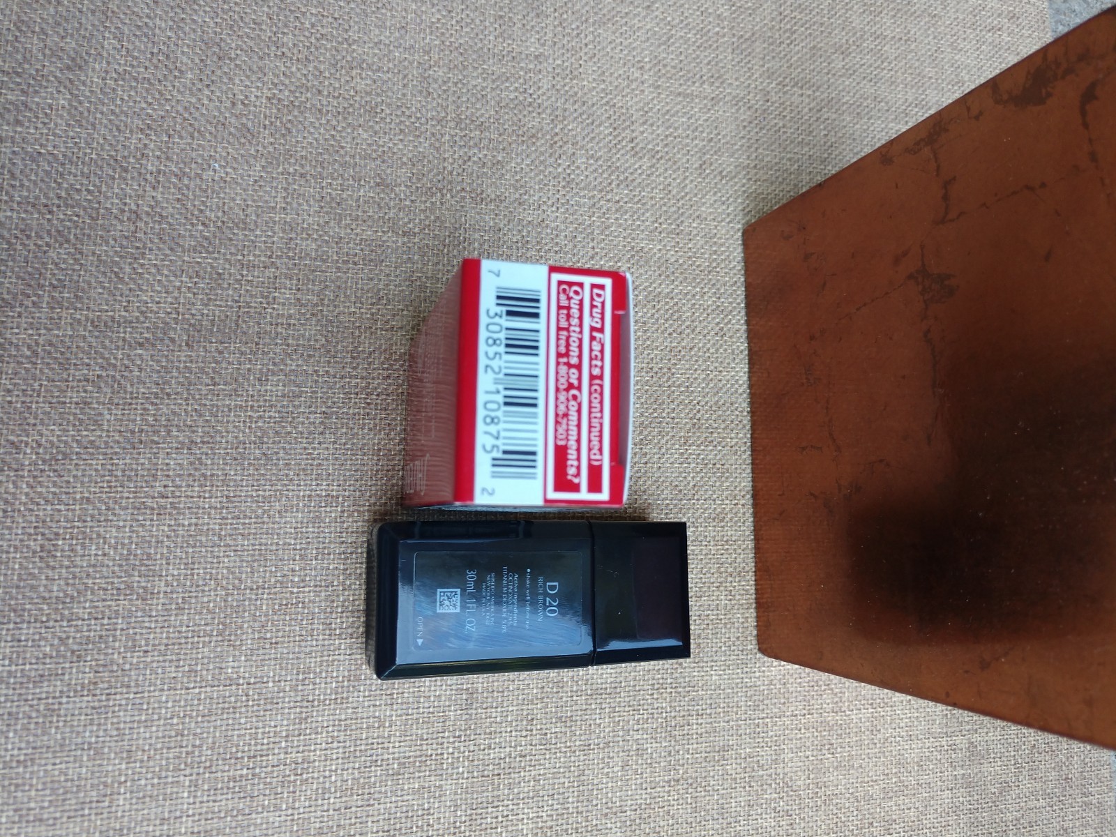 Shiseido Perfect Refining Foundation SPF 15 ~ D20 Rich Brown (med deep)1 oz BNIB