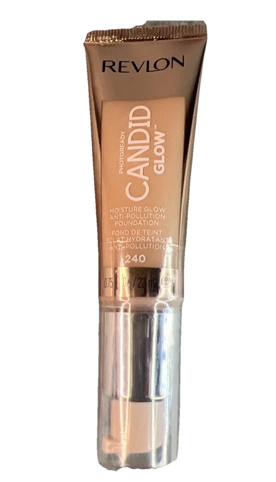 Revlon Photoready CANDID GLOW Foundation 240 Natural Beige .75 fl oz
