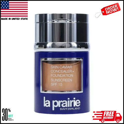 La Prairie Dermo Caviar Anti-Cernes Foundation SPF15 Tender Ivory NW10 0.33oz