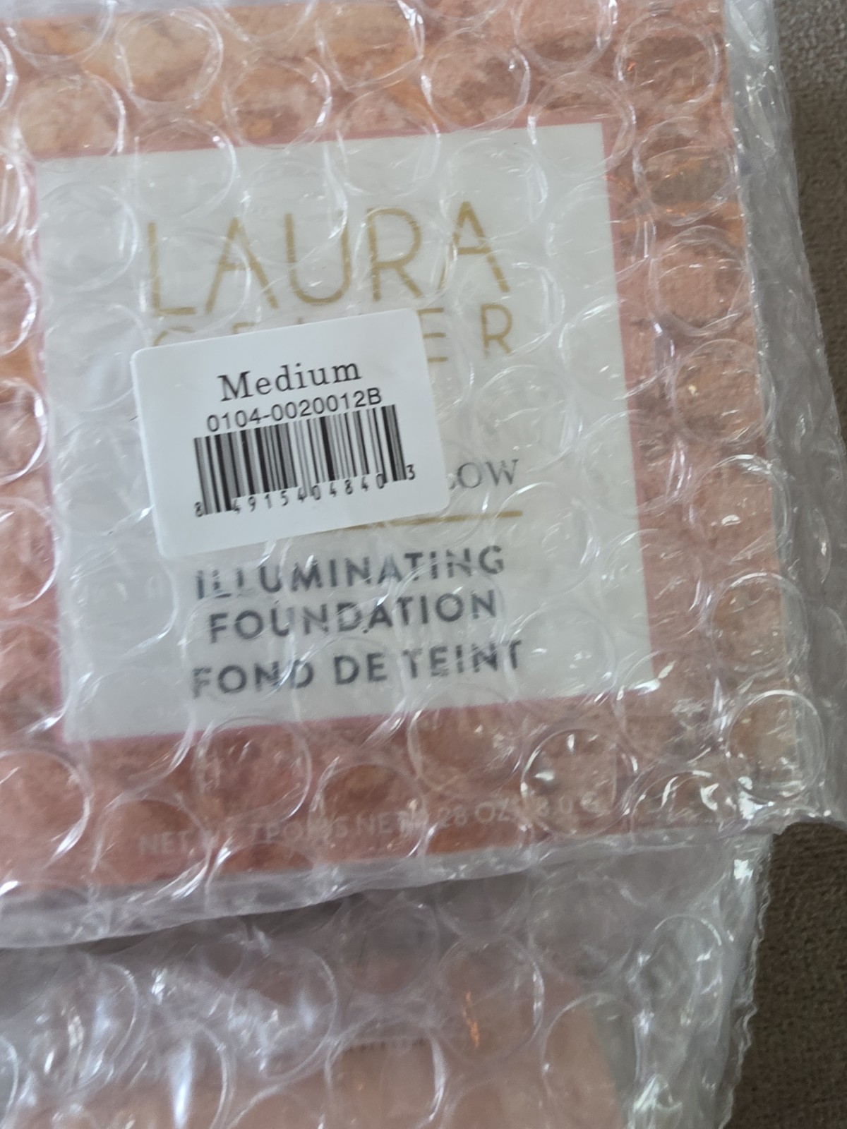 Bundle 7pc Laura Geller Baked Foundation, Blush And Illuminator With Brush