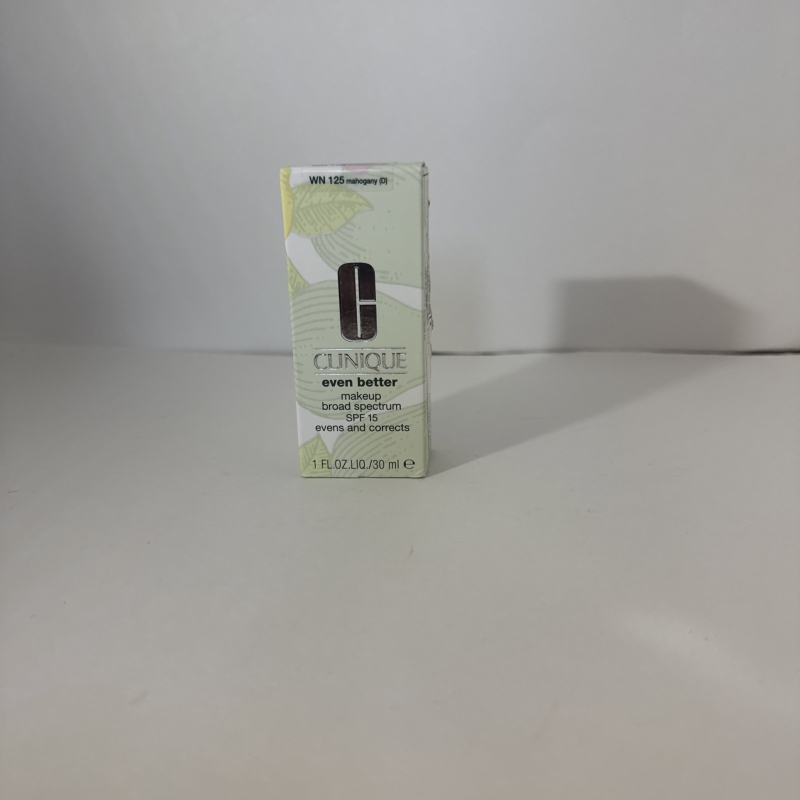 Clinique Even Better Makeup Evens And Corrects 1oz/30ml New WN 125 Mahogany