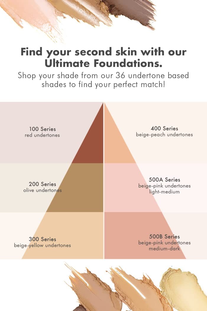 Ultimate Foundation Single,Light-Med Beige-Pink Undertones, 500A Series, 507-…