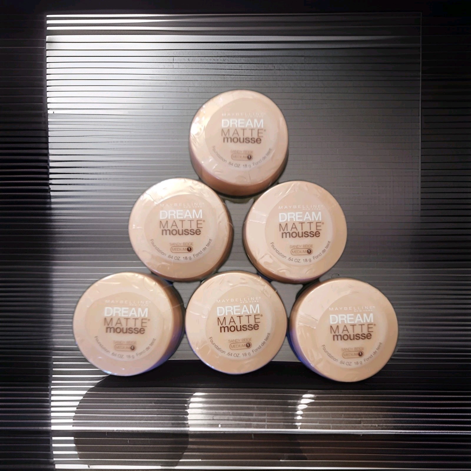 DISCONTINUED Maybelline Dream Matte Mousse SEALED Sandy Beige Medium 1