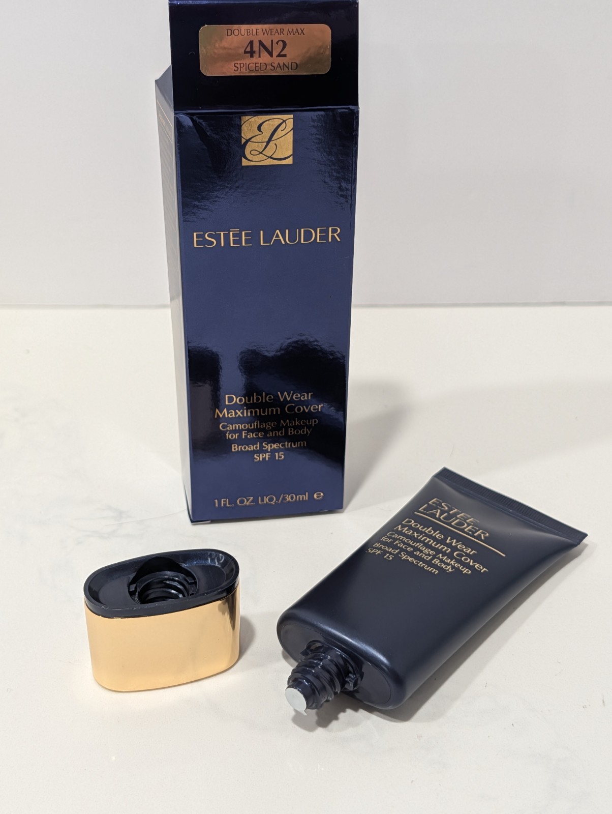 Estée Lauder Double Wear Maximum Cover Foundation SPF 15 4N2 Spiced Sand
