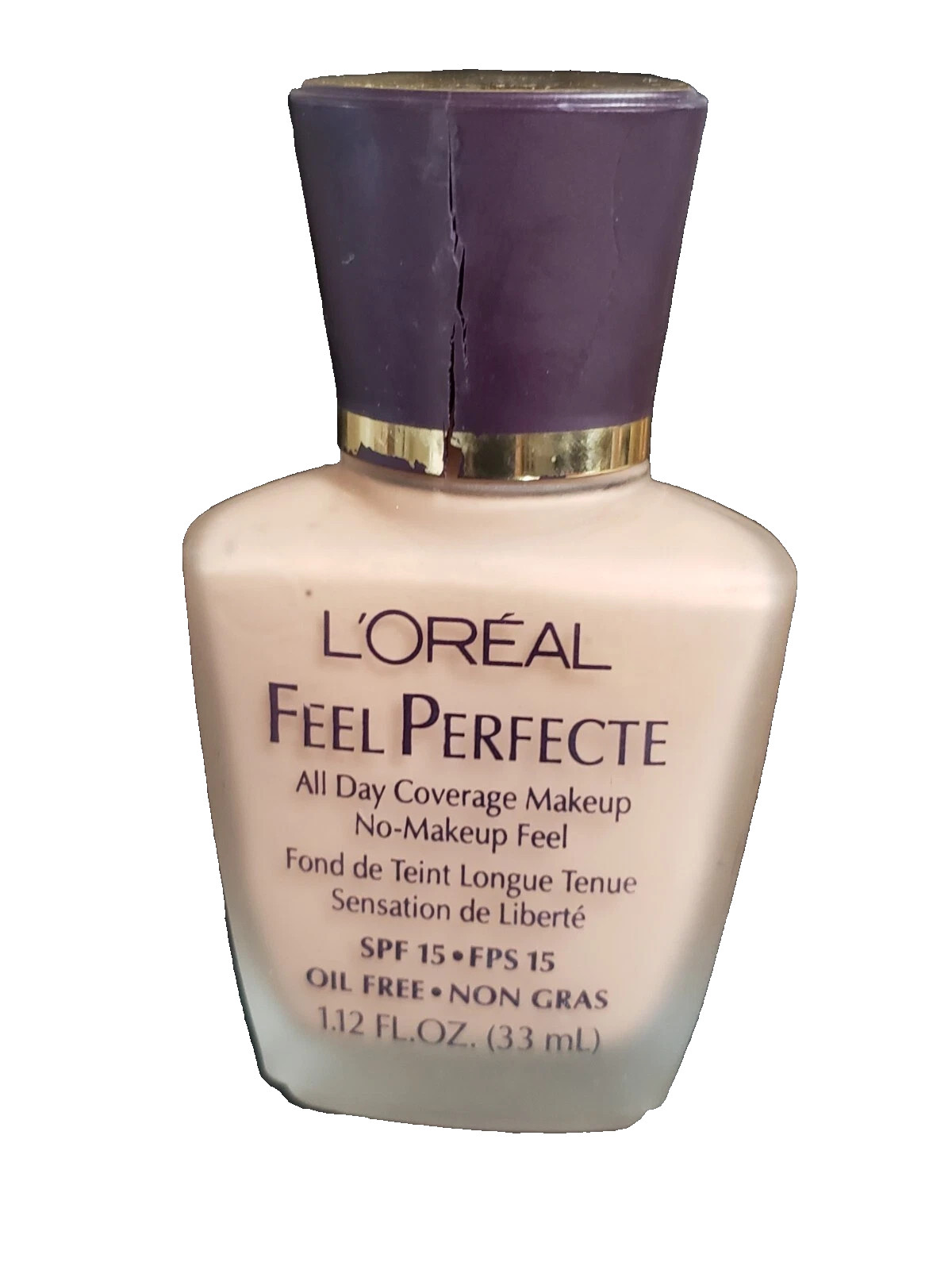 LOREAL Feel Perfecte Makeup FOUNDATION- SAND BEIGE 1.12 oz – NEW WITHOUT BOX